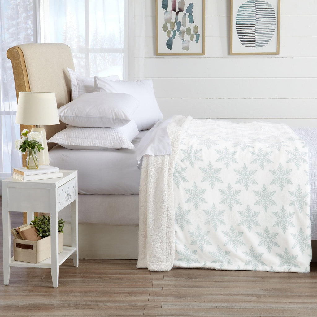 Velvet Plush Sherpa Luxury Bed Blanket - Kinsley Collection